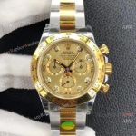 Custom Edition - AAA Replica Rolex Daytona 1:1 Noob Factory Cal.4130 Two Tone Diamond watch